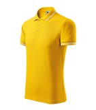 Malfini 219 Urban galléros férfi póló sárga színben