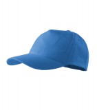 MALFINI® 5P sapka unisex azúrkék állitható