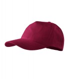 MALFINI® 5P sapka unisex garnet állitható