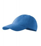 MALFINI® 6P sapka unisex azúrkék állitható
