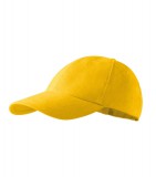 MALFINI® 6P sapka unisex sárga állitható