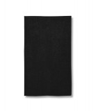 Malfini 905 Terry Bath Towel unisex fürdőlepedő fekete 70 x 140 cm
