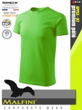 Malfini BASIC APPLEGREEN 100% pamut prémium póló 160 g/m2 - munkaruha