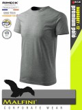 Malfini BASIC DARKGREY 100% pamut prémium póló 160 g/m2 - munkaruha