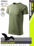 Malfini BASIC KHAKI 100% pamut prémium póló 160 g/m2 - munkaruha