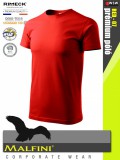 Malfini BASIC RED 100% pamut prémium póló 160 g/m2 - munkaruha