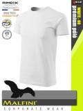 Malfini BASIC WHITE 100% pamut prémium póló 160 g/m2 - munkaruha