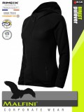 Malfini DIRECT BLACK strech női polár kardigán - munkaruha
