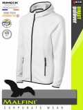 Malfini DIRECT WHITE strech férfi polár kardigán - munkaruha