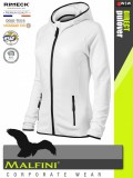 Malfini DIRECT WHITE strech női polár kardigán - munkaruha