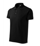 MALFINI® Galléros póló férfi Cotton Heavy 215 fekete XL méret