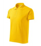 MALFINI® Galléros póló férfi Cotton Heavy 215 sárga L méret