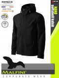 Malfini NANO BLACK prémium férfi technikai softshell kabát - munkaruha