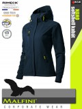 Malfini NANO NAVY prémium női technikai softshell kabát - munkaruha