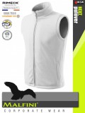 Malfini NEXT WHITE polár unisex mellény - munkaruha