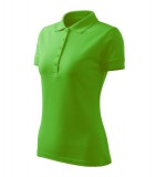 MALFINI® Pique Polo Free galléros póló női almazöld XL