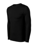 MALFINI Premium® Merino Rise LS póló férfi fekete 3XL