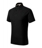 MALFINI® Prime (GOTS) galléros póló férfi fekete XL