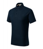 MALFINI® Prime (GOTS) galléros póló férfi tengerészkék 2XL