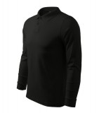 MALFINI® Single J. LS galléros póló férfi fekete 2XL