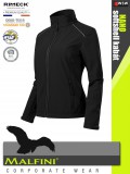 Malfini VALLEY BLACK prémium női technikai softshell kabát - munkaruha