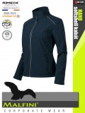 Malfini VALLEY NAVY prémium női technikai softshell kabát - munkaruha