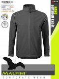 Malfini VALLEY STEELGREY prémium férfi technikai softshell kabát - munkaruha