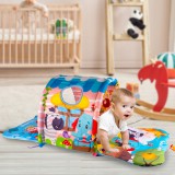 Malis Baba játszószőnyeg alagúttal 4 az 1-ben