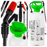 MalTec MasterSpray nagynyomású kézi permetező, 8 L, 3 bar, 93 cm