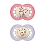 MAM játszócumi Original Night szilikon 16hó dupla lány