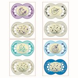 MAM játszócumi Original Night szilkon 6hó dupla