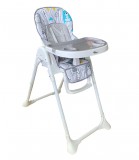 Mama Kiddies Lylyan multifunkciós etetőszék fehér színben erdei mintával színben+ Ajándék