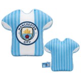 Manchester City kispárna - City focimez alakú díszpárna