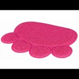 Mancs alakú gumiszőnyeg etetőtál alátét, rózsaszín