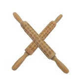 Mancs mintás kekszmintázó sodrófa