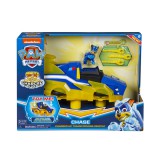 Mancs őrjárat Mighty Pups: Chase Deluxe járgánya fénnyel és hanggal - Spin Master