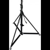 Manfrotto 387XBU Super wind Up Állvány, Acél, Fekete (387XBU)