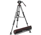 Manfrotto 504x fluid videofej + alu iker középter.