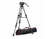 Manfrotto 509 Video fej + 645 Fast Alu állvány, 2n