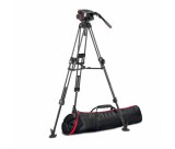 Manfrotto 509 Video fej + 645 Fast karbon állvány,