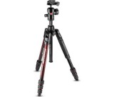 Manfrotto Befree Adv Alu twist piros kit gömbfej