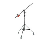 Manfrotto könnyű BOOM 35 fekete kerekes állvánnyal