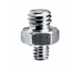 Manfrotto short adapter spigot 3/8"+1/4"