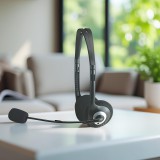 Manhattan 164429 sztereó mikrofonos fejhallgató