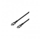 Manhattan 356367 USB kábel 2 M USB 2.0 USB C Fekete (356367)