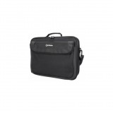 Manhattan 439947 laptop táska 39,6 cm (15.6") Hordtáska Fekete (439947)