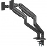 Manhattan 462587 asztali TV konzol 114,3 cm (45") Fekete (462587)