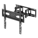 Manhattan Full-Motion TV Wall Mount with Post-Leveling Adjustment 32"-70" Black 462433