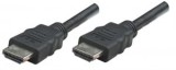 Manhattan High Speed HDMI Ethernet kábel 15m fekete (323260)