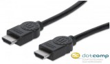 MANHATTAN / INTELLINET Manhattan 323222 High Speed HDMI kábel Ethernet-tel (3m) fekete